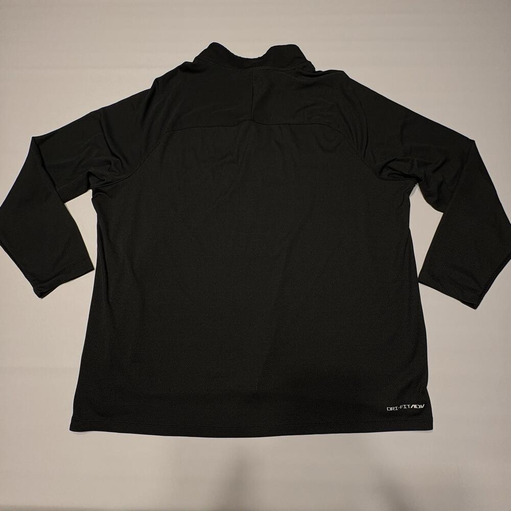Nike Golf Dri-Fit Quarter Zip Pullover – Charcoal Gray – Size XXL - Picture 11 of 14